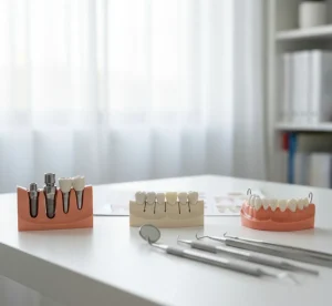 รากฟันเทียม vs สะพานฟัน vs ฟันปลอมถอดได้