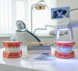 วีเนียร์ vs ฟอกสีฟัน แตกต่างกันอย่างไร? แบบไหนคุ้มค่าและเห็นผลยาวนานกว่า