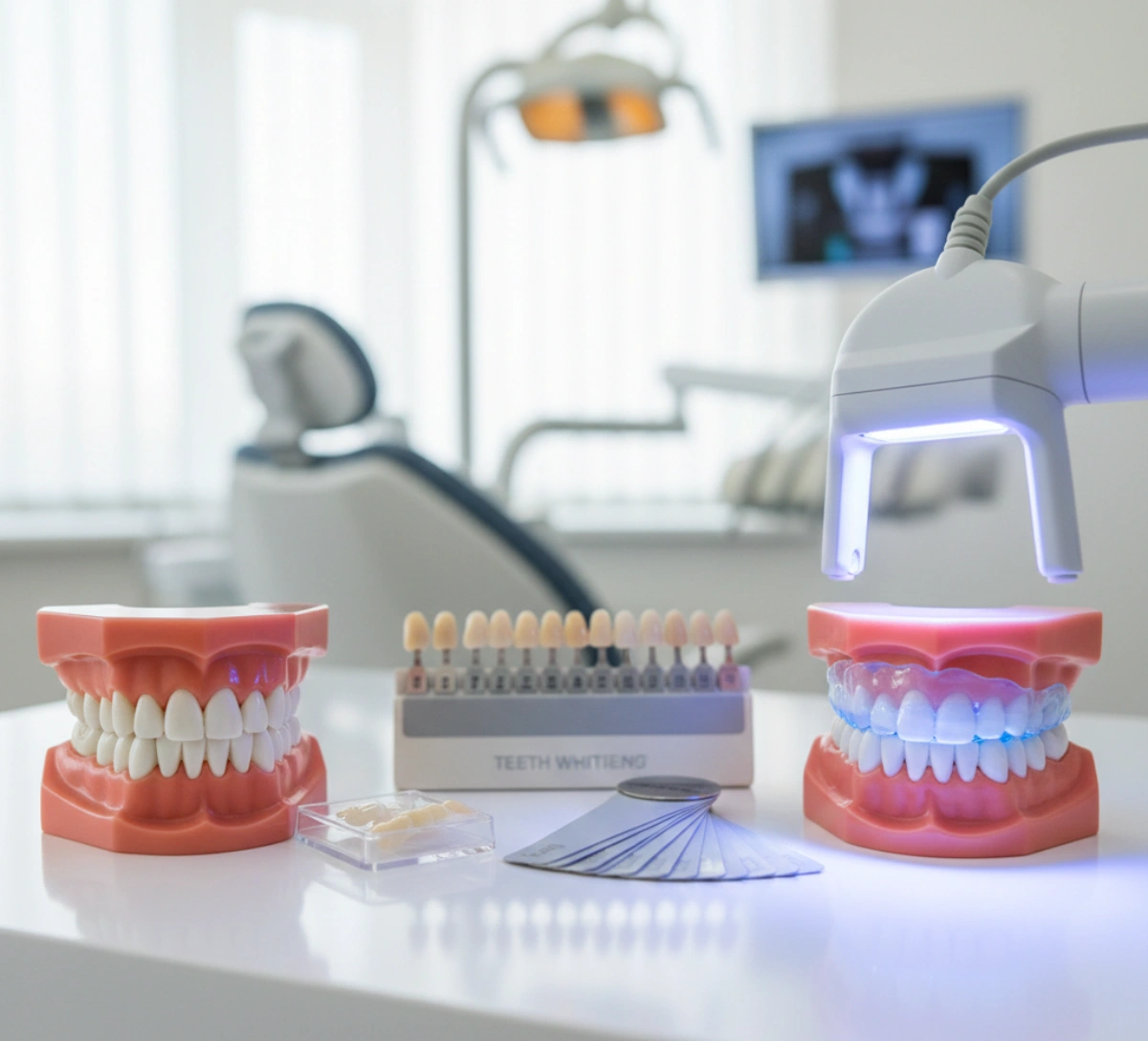 วีเนียร์ vs ฟอกสีฟัน แตกต่างกันอย่างไร? แบบไหนคุ้มค่าและเห็นผลยาวนานกว่า