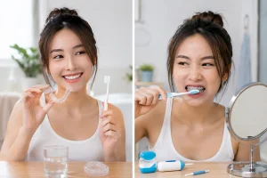 จัดฟันใสกับการแปรงฟัน: ทำไมความสะอาดช่องปากถึงทำได้ง่ายกว่าการจัดฟันเหล็ก 10 เท่า