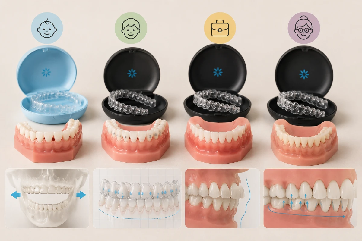 ออกแบบรอยยิ้มตามวัย เจาะลึกความต่างของระบบ Invisalign สำหรับเด็ก วัยรุ่น และผู้ใหญ่