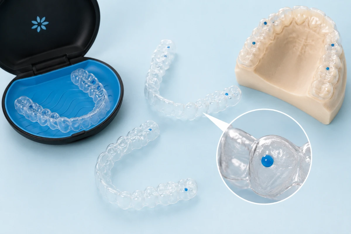 Invisalign Teen กับฟังก์ชัน Compliance Indicators (จุดสีฟ้าเช็กวินัย) ช่วยคุณพ่อคุณแม่มอนิเตอร์ลูกได้อย่างไร