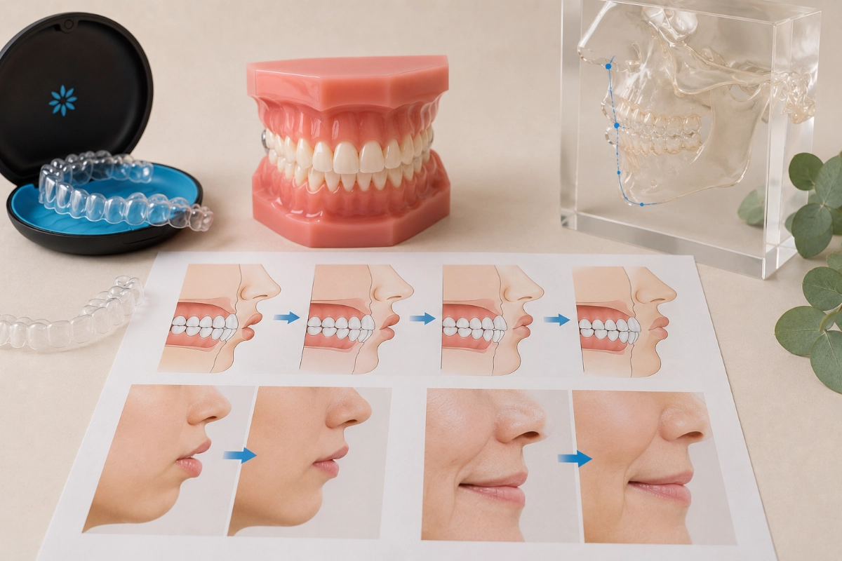 ไขข้อข้องใจ จัดฟันใส Invisalign ทำให้ร่องแก้มลึกขึ้น หรือปากเจ่อลดลงจริงไหม